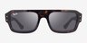 Ray-Ban RB4454 Lukas Tortoise AcetateSunglass Frames from EyeBuyDirect, Front View