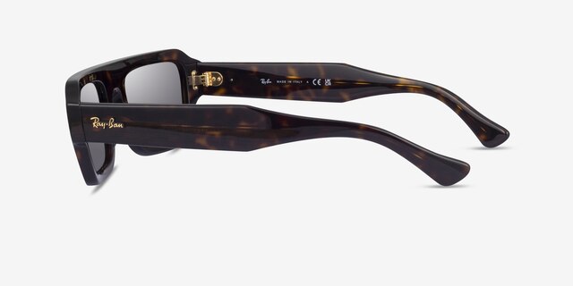 Ray-Ban RB4454 Lukas Tortoise AcetateSunglass Frames from EyeBuyDirect, Side View