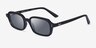 Ray-Ban RB4455 Zuri Black Eco-friendlySunglass Frames from EyeBuyDirect, Angle View