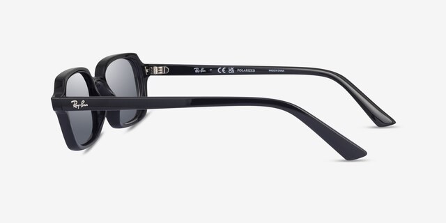 Ray-Ban RB4455 Zuri Black Eco-friendlySunglass Frames from EyeBuyDirect, Side View