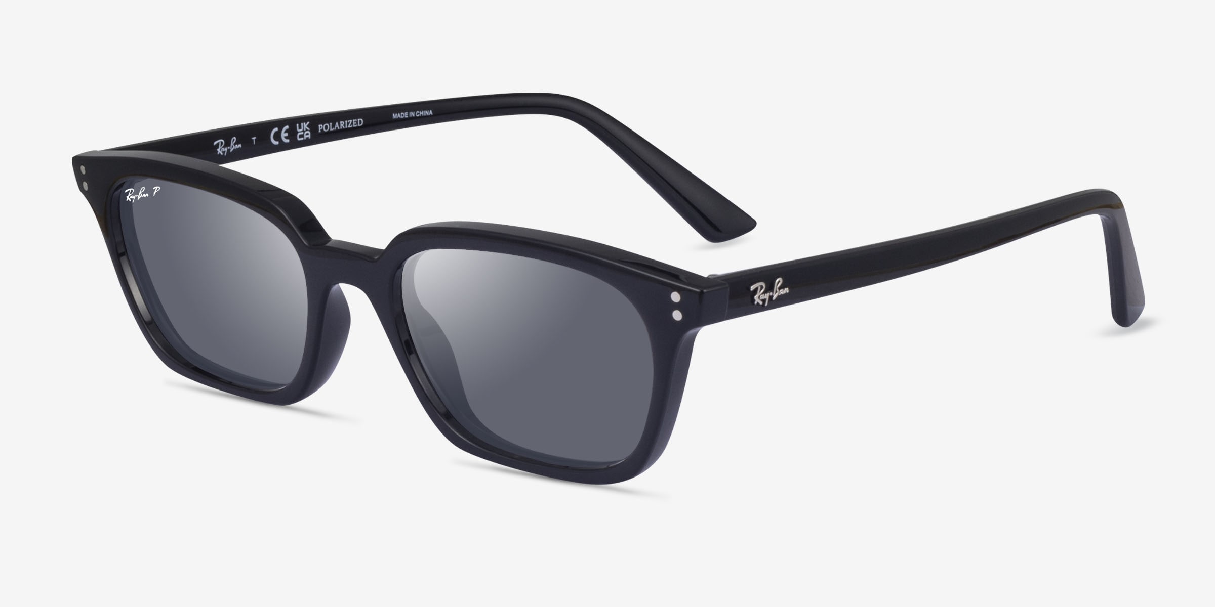 Ray-Ban RB4456 Zaya - Cat Eye Black Frame Prescription Sunglasses