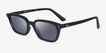 Ray-Ban RB4456 Zaya Black Alternative MaterialsSunglass Frames from EyeBuyDirect, Angle View