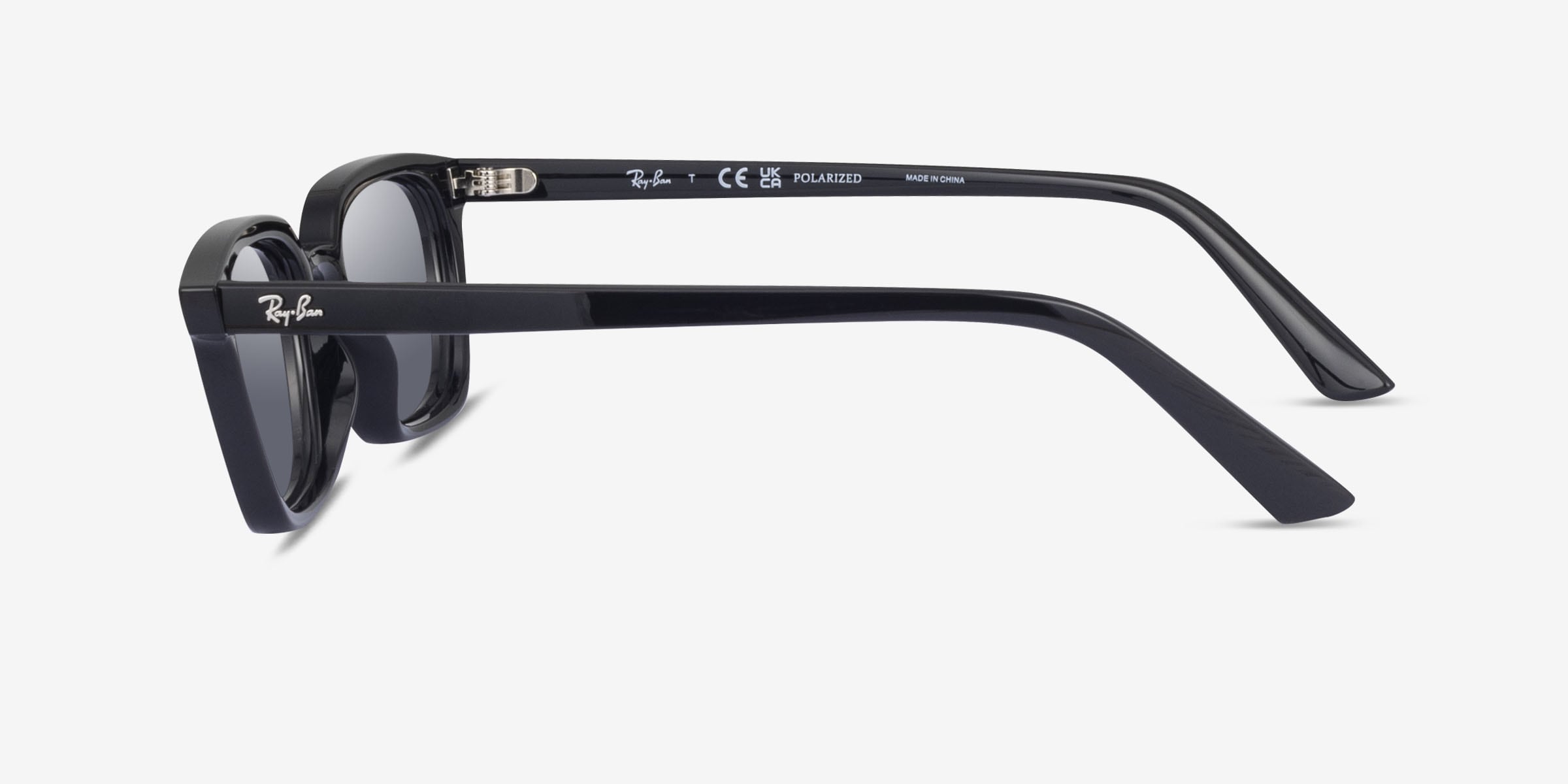 Ray-Ban RB4456 Zaya - Cat Eye Black Frame Prescription Sunglasses