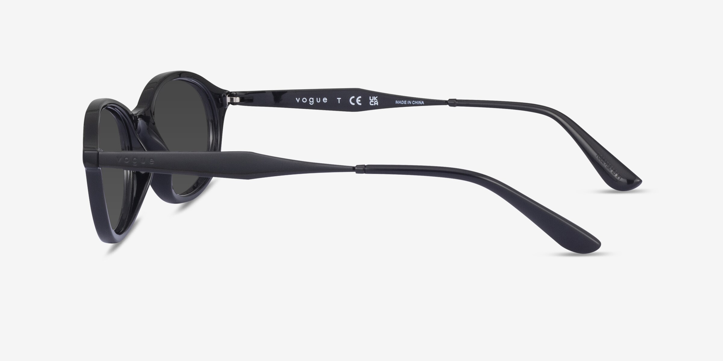 Vouge Sunglasses PRESCRIPTION [Single Vision] Near and Distance, Reading Glasses Vogue VO5051S Gray/Purple Prescription Sunglasses main image 2