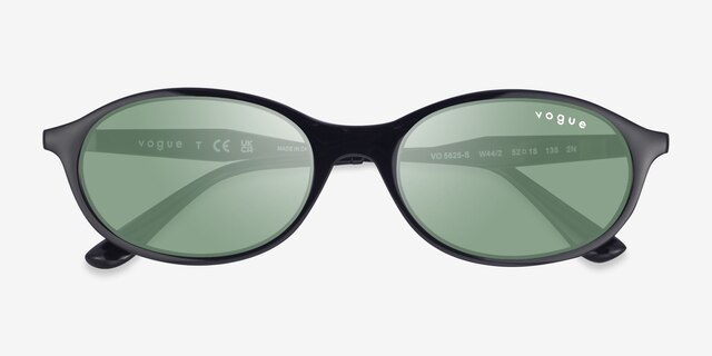 Vogue Eyewear VO5625S Black Eco-friendlySunglass Frames from EyeBuyDirect, Closed View