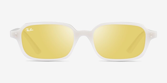 Ray-Ban RB4455 Zuri Blanche Éco-responsable Soleil de Lunette de vue d'EyeBuyDirect