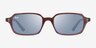 Ray-Ban RB4455 Zuri Red Eco-friendlySunglass Frames from EyeBuyDirect, Front View