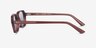 Ray-Ban RB4455 Zuri Red Eco-friendlySunglass Frames from EyeBuyDirect, Side View