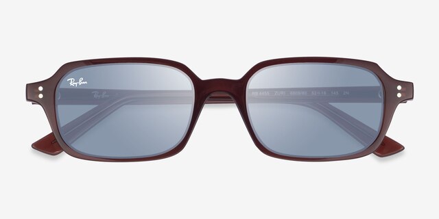 Ray-Ban RB4455 Zuri Red Eco-friendlySunglass Frames from EyeBuyDirect, Closed View