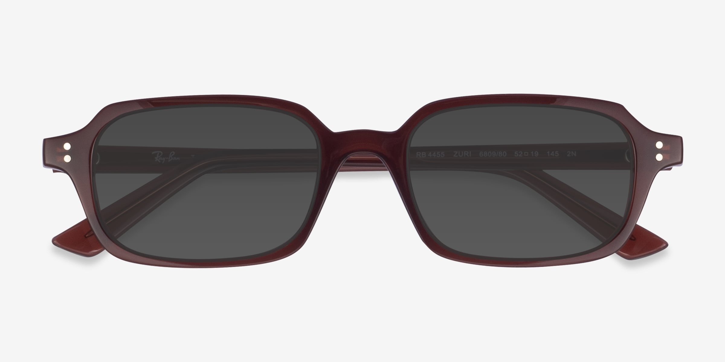 Ray-Ban RB4455 Zuri - Rectangle Tortoise Frame Prescription