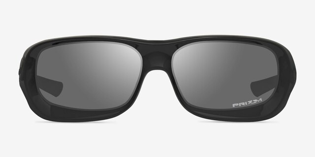 Oakley De Soto Polished Black PlastiqueSoleil de Lunette de vue d'EyeBuyDirect, Vue de Face