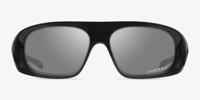 Oakley Belleville Noir Plastique Soleil de Lunette de vue d'EyeBuyDirect