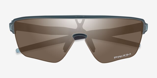 Oakley Corridor Green PlasticSunglass Frames from EyeBuyDirect, Closed View
