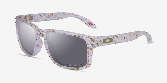 Oakley OO9102 Holbrook Floral Eco-friendlySunglass Frames from EyeBuyDirect, Angle View