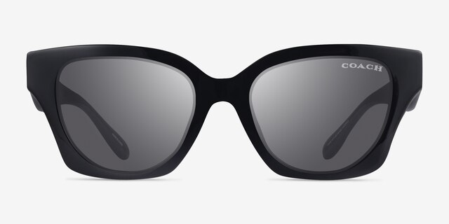 Coach HC8418U Cad18 Black Eco-friendlySunglass Frames from EyeBuyDirect, Front View