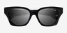 Coach HC8418U Cad18 Black Eco-friendlySunglass Frames from EyeBuyDirect, Closed View