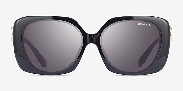 Coach HC8422U Cad33 Noir Plastique Soleil de Lunette de vue
