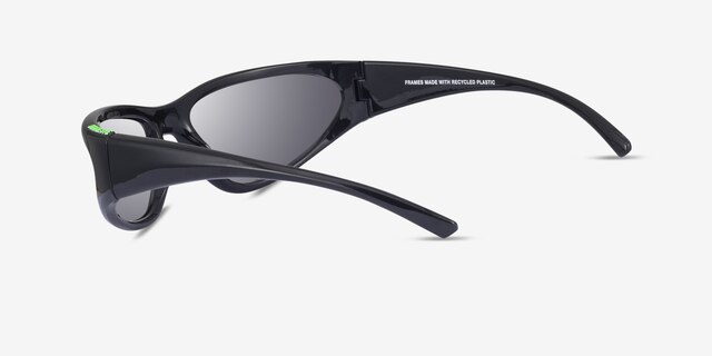 ARNETTE Nineteetwo Black Eco-friendlySunglass Frames from EyeBuyDirect, Side View