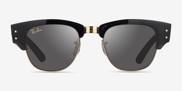 Ray-Ban RB0316S Black Gold MetalSunglass Frames from EyeBuyDirect, Front View