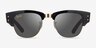 Ray-Ban RB0316S Black Gold MetalSunglass Frames from EyeBuyDirect, Front View