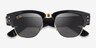 Ray-Ban RB0316S Black Gold MetalSunglass Frames from EyeBuyDirect, Closed View
