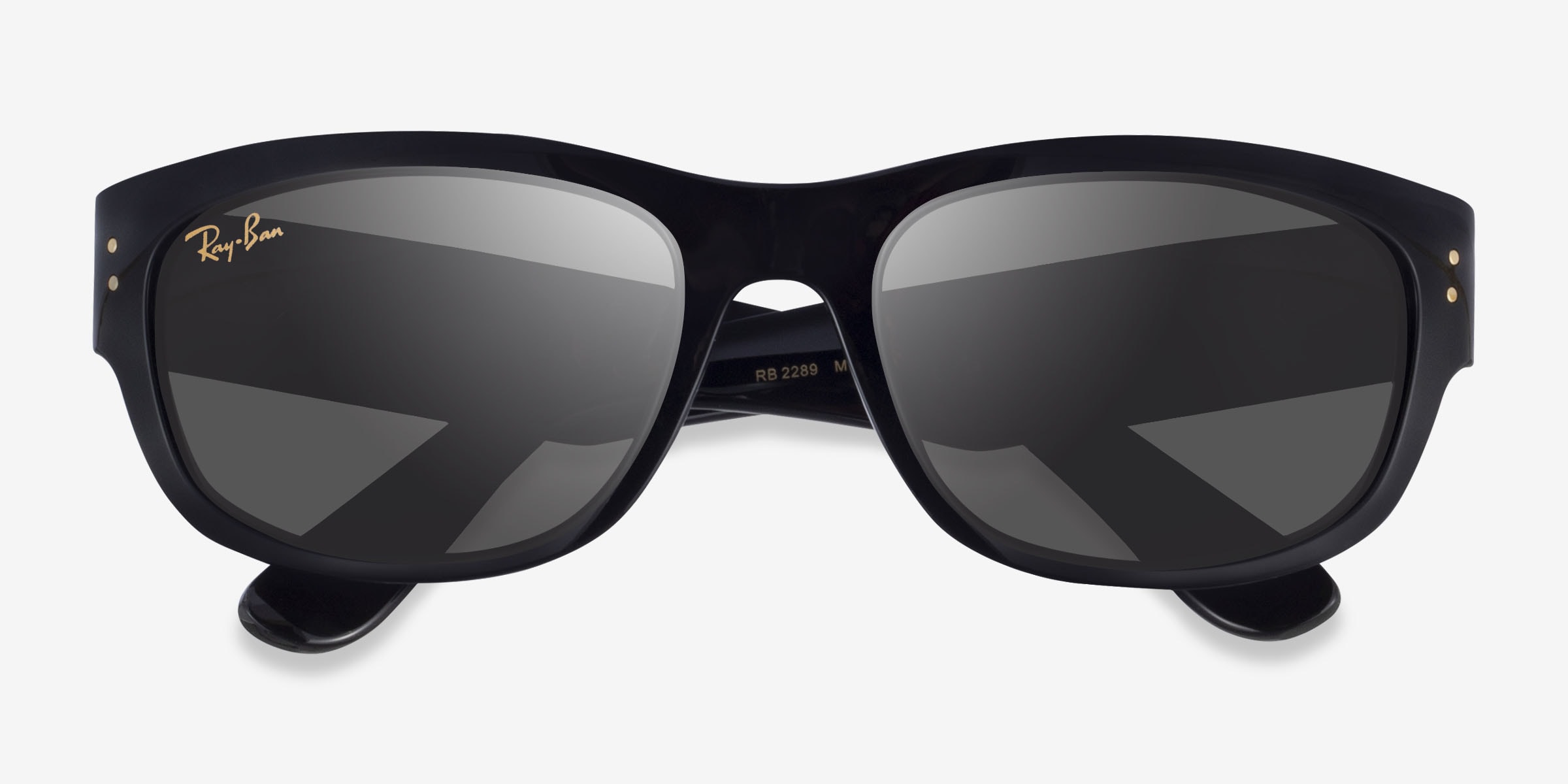 Ray-Ban Mega Balorama - Rectangle Polished Black Frame
