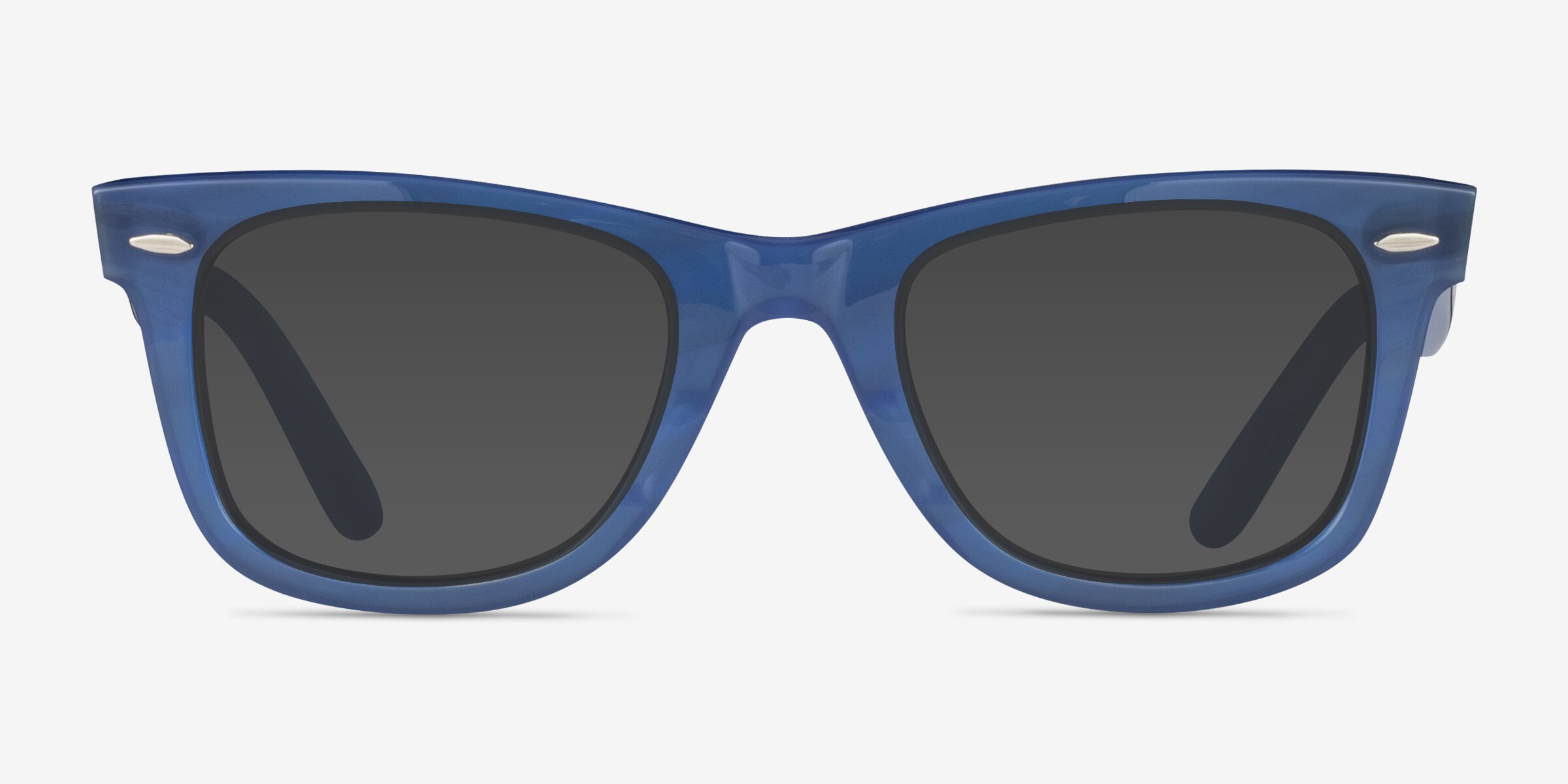 Ray-Ban RB2140 Wayfarer - Wayfarer Photo Striped Light Blue  display picture 1