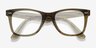 Ray-Ban RB2140F Wayfarer Change Photo Striped Gray AcétateSoleil de Lunette de vue d'EyeBuyDirect, Vue Rapprochée