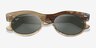 Ray-Ban RB2242 Photo Waves Brown PlastiqueSoleil de Lunette de vue d'EyeBuyDirect, Vue Rapprochée
