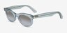 Ray-Ban RB2242 Photo Waves Azure PlasticSunglass Frames from EyeBuyDirect, Angle View