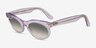 Ray-Ban RB2242 Photo Waves Purple PlasticSunglass Frames from EyeBuyDirect, Angle View