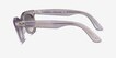 Ray-Ban Wayfarer Oval Change Photo Waves Purple PlasticSunglass Frames from EyeBuyDirect, Side View