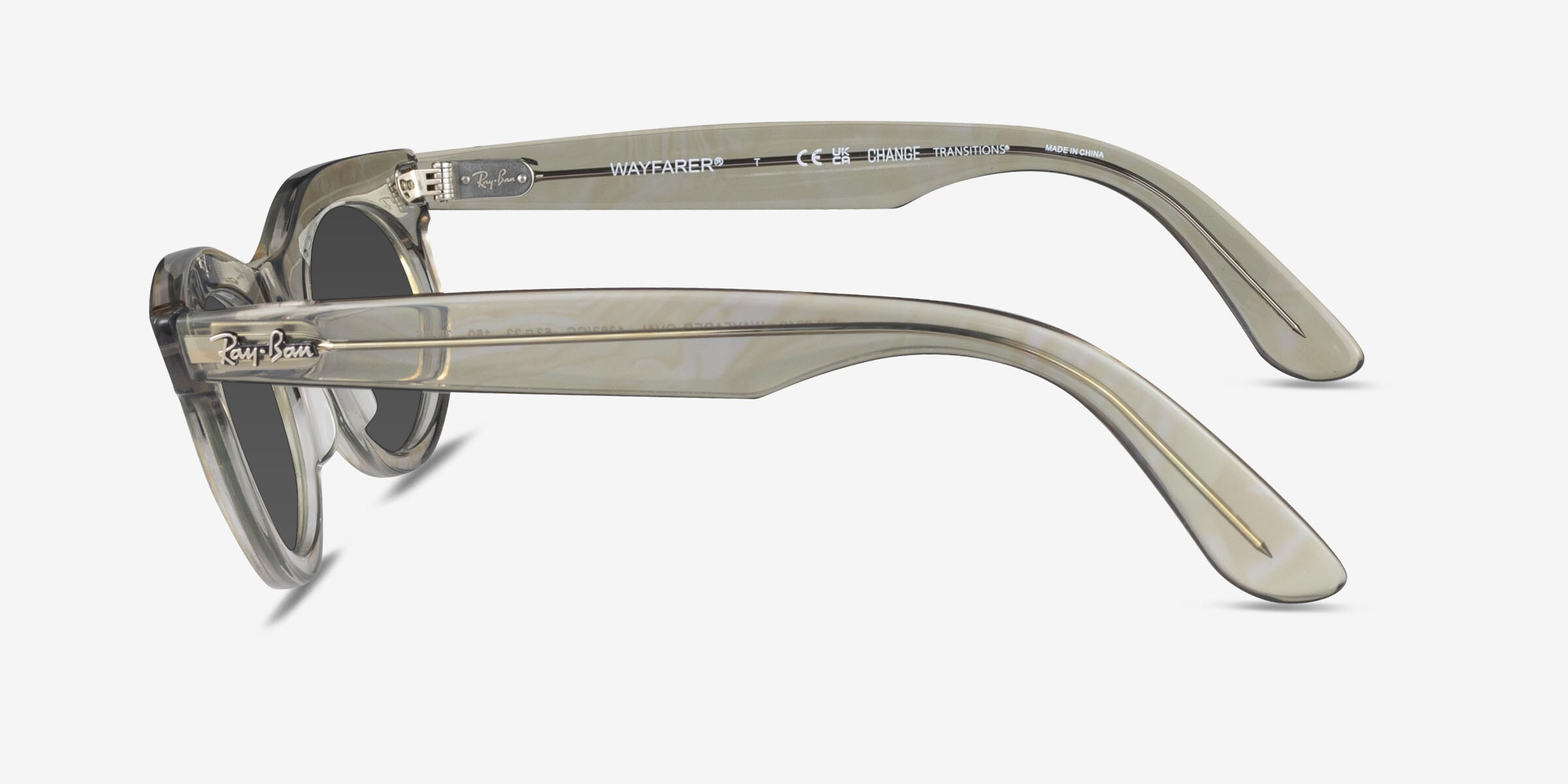 Ray-Ban Wayfarer Oval Change - Oval Photo Waves Azure Frame