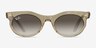 Ray-Ban RB2242F Photo Waves Brown AcétateSoleil de Lunette de vue d'EyeBuyDirect, Vue de Face