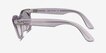 Ray-Ban RB2242F Wayfarer Oval Change Photo Waves Purple AcetateSunglass Frames from EyeBuyDirect, Side View