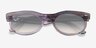 Ray-Ban RB2242F Photo Waves Purple AcetateSunglass Frames from EyeBuyDirect, Closed View
