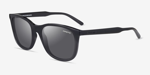 ARNETTE Woland Black Eco-friendlySunglass Frames from EyeBuyDirect, Angle View