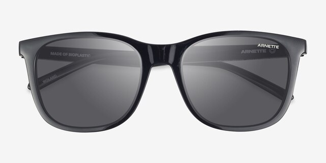 ARNETTE Woland Black Eco-friendlySunglass Frames from EyeBuyDirect, Closed View