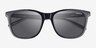 ARNETTE Woland Black Eco-friendlySunglass Frames from EyeBuyDirect, Closed View