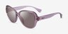 Ralph RA5316U Violet PlastiqueSoleil de Lunette de vue d'EyeBuyDirect, Vue d'Angle