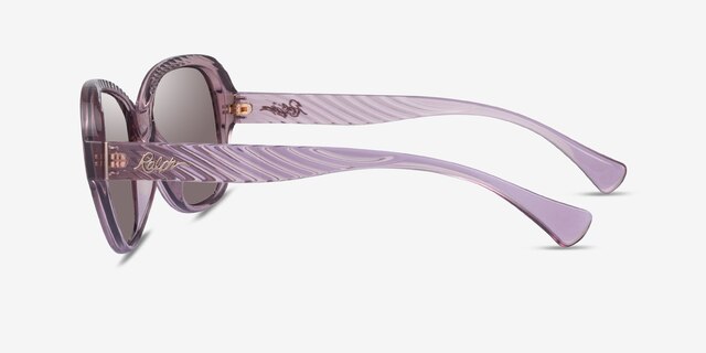 Ralph RA5316U Violet PlastiqueSoleil de Lunette de vue d'EyeBuyDirect, Vue de Côté