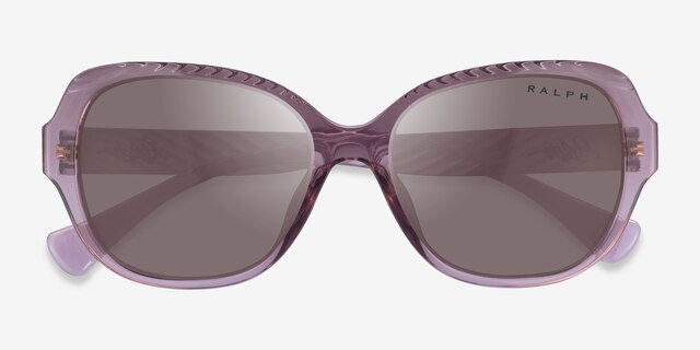 Ralph RA5316U Violet PlastiqueSoleil de Lunette de vue d'EyeBuyDirect, Vue Rapprochée