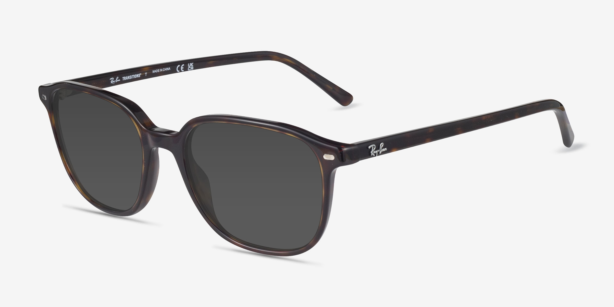 Ray-Ban RB2193 Leonard - Square Tortoise Frame Prescription