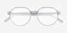 Ray-Ban RB2195 Thalia Clear AcetateSunglass Frames from EyeBuyDirect, Closed View