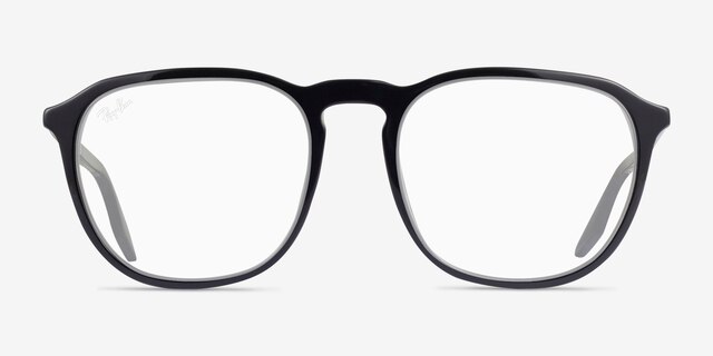 Ray-Ban RB2203 Polished Black AcetateSunglass Frames from EyeBuyDirect, Front View