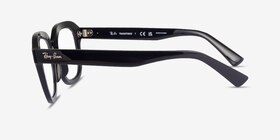 Ray-Ban RB4398 Erik Noir Plastique Soleil de Lunette de vue d'EyeBuyDirect, Vue de Côté