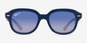 Ray-Ban RB4398 Erik Navy PlasticSunglass Frames from EyeBuyDirect, Front View