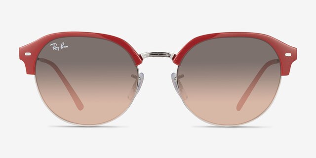 Ray-Ban RB4429 Red Plastic-metalSunglass Frames from EyeBuyDirect, Front View