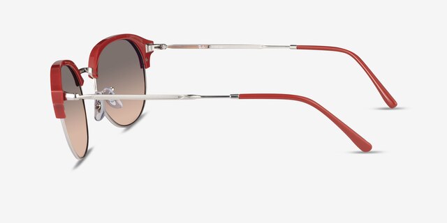 Ray-Ban RB4429 Red Plastic-metalSunglass Frames from EyeBuyDirect, Side View