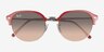 Ray-Ban RB4429 Red Plastic-metalSunglass Frames from EyeBuyDirect, Closed View